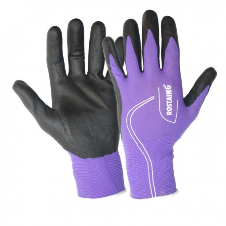 Pracovní rukavice Maxfeel fialové