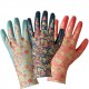 Dámské květované rukavice - nitril
