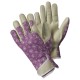 Dámské pracovní rukavice s česnekovými květy