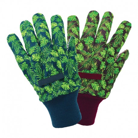 Pracovní rukavice bavlněně - tropical