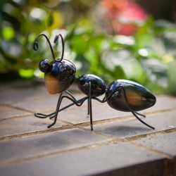Kovové zvíře na zahradu - kovový mravenec Ollie