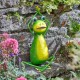 Dekorace do zahrady - jóga žába